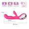 【1590円★数量限定】シリコンバイブ プラス VIBRATORS (ローズレッド)<お一人様1点限り>