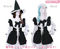【1440円★数量限定】魔女メイド (Mサイズ)<お一人様1点限り>